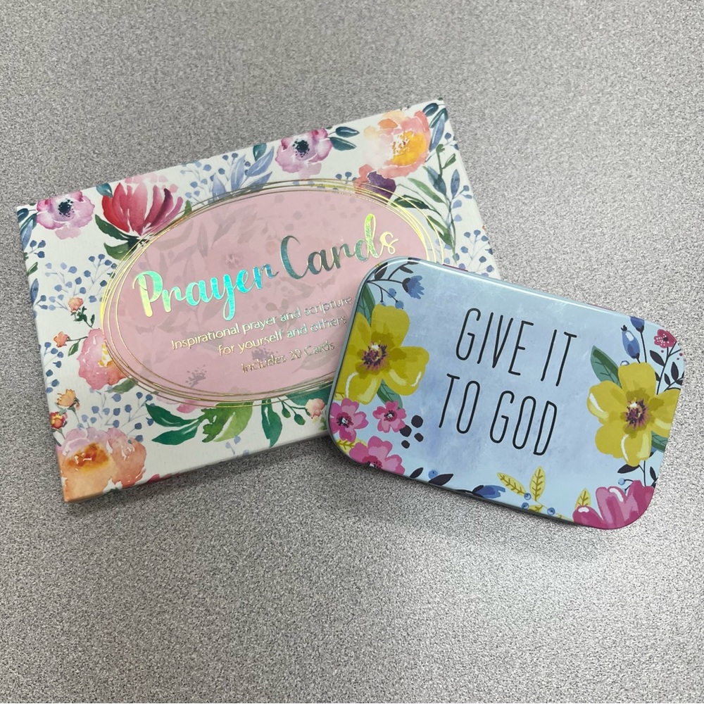 Bible Verse | PRAYER CARDS | Prayer Box with mini pad & pencil